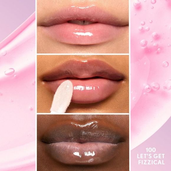 $6❤️‍🔥 LAST 1! CoverGirl Clean Fresh Yummy Lip Gloss LET’S GET FIZZICAL 👄 NEW - Picture 3 of 9